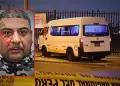 Sicario asesina a exintegrante de 'Barrio King' mientras manejaba combi en el Cercado de Lima