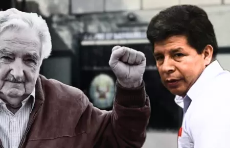 Jos Mujica y Pedro Castillo.