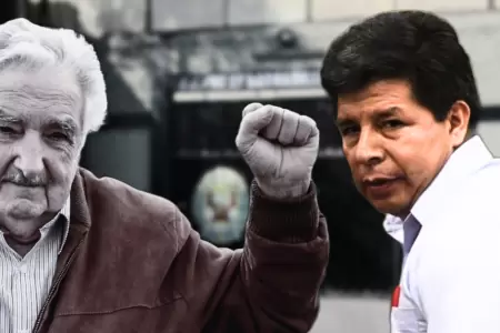 Jos Mujica y Pedro Castillo.