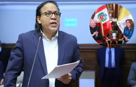 Congresista Roberto Snchez en contra de que la presidenta viaje a Roma.