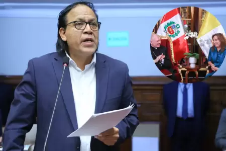 Congresista Roberto Snchez en contra de que la presidenta viaje a Roma.