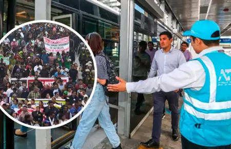 ATU anuncia medidas por paro nacional.