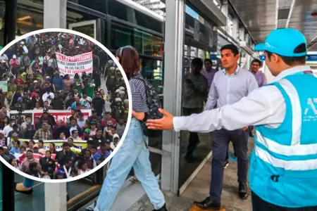 ATU anuncia medidas por paro nacional.