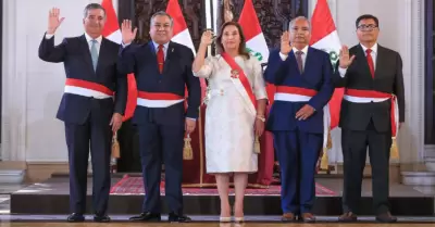 Presidenta prestó juramento a tres nuevos ministros de Estado.