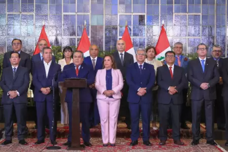 Gabinete Ministerial de Gustavo Adrianzn.