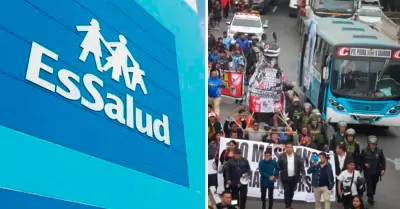 EsSalud reprogramará citas por paro de transportistas.