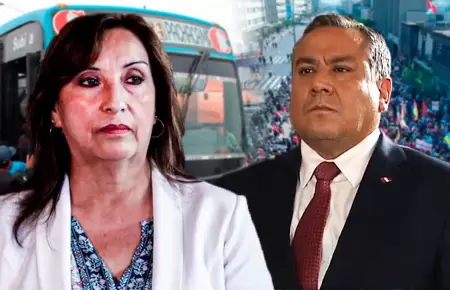Transportistas saludan renuncia de Adrianzn y piden renuncia de Boluarte.