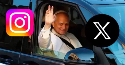 Papa León XIV y su publicación en redes sociales.