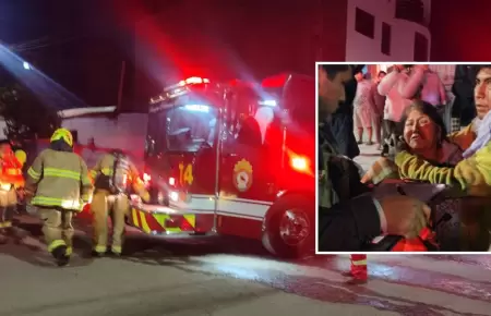 Incendio consume casa de adobe en Moquegua