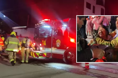 Incendio consume casa de adobe en Moquegua