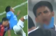 Jhilmar Lora pierde un diente tras brutal codazo en el Sporting Cristal vs Cerro Porteo