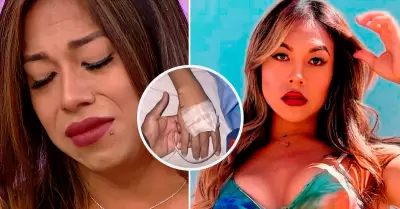 Dayanita aparece hospitalizada.