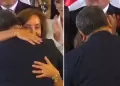 Dina Boluarte y el emotivo abrazo EN VIVO a Gustavo Adrianzn tras tomar juramento al Gabinete Ministerial