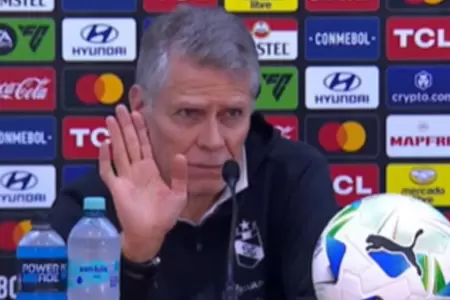 Paulo Autuori se enfureci con periodista tras derrota de SC.
