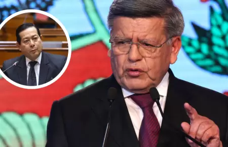 Csar Acua pide el voto de confianza al gabinete de Eduardo Arana