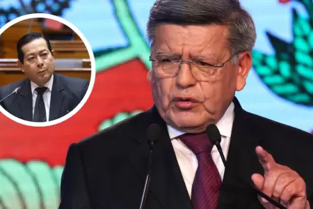 César Acuña pide el voto de confianza al gabinete de Eduardo Arana