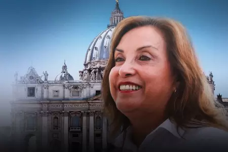 Dina Boluarte irá al Vaticano.