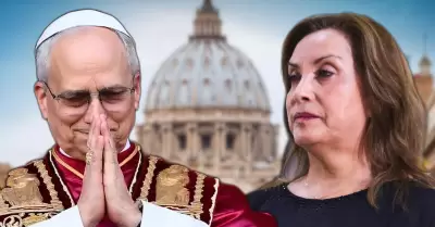 Dina Boluarte irá al Vaticano.