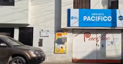 Sicario atenta contra comerciante en un mercado de San Miguel.