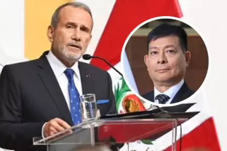 Elmer Schialer pidi al Congreso escuchar el plan de Eduardo Arana.
