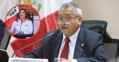 Víctor Flores explica su apoyo al viaje de Dina Boluarte al Vaticano.