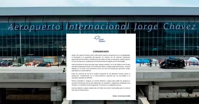 LAP anuncia que todos los taxis entrarn al nuevo aeropuerto Jorge Chvez.
