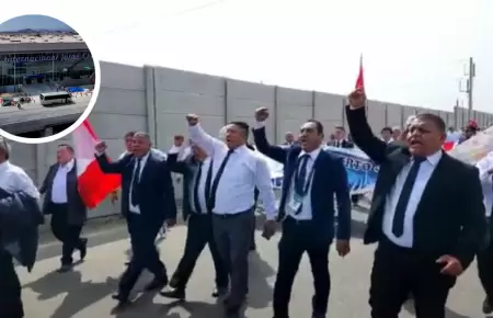 Taxistas denuncian exclusin de plan operativo en nuevo aeropuerto
