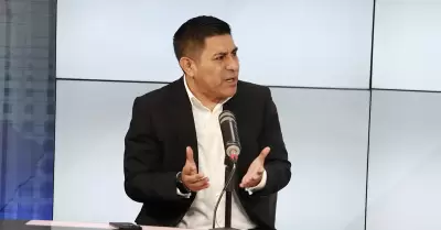 Congresista Alex Flores de la Bancada Socialista.