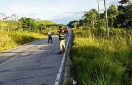 Encuentran muerto a profesor asháninka en carretera de Satipo.