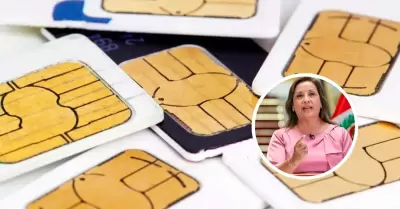 Gobierno observa ley para penalizar venta ambulatoria de líneas celulares.