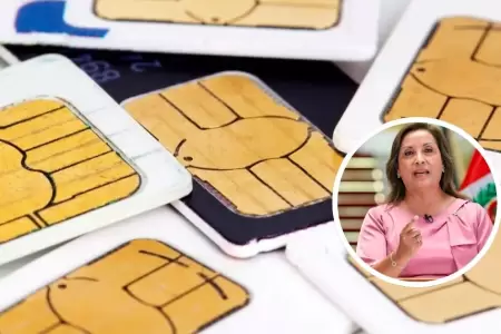Gobierno observa ley para penalizar venta ambulatoria de lneas celulares.