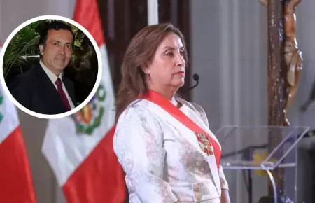 Dina Boluarte enva carta notarial a Mario Cabani