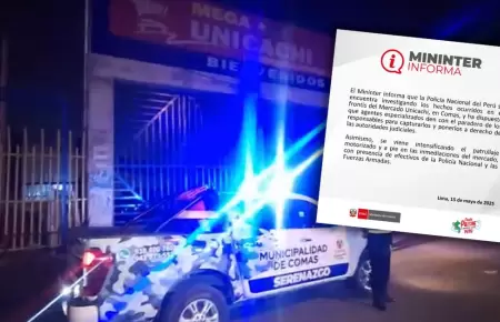 Despliegan agentes PNP para captura de responsables de atentado en Unicachi.