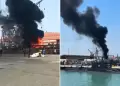 Fuerte incendio se registra en la Base Naval del Callao: Esto se sabe del siniestro ocurrido HOY