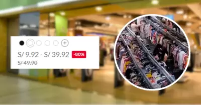 Ofertas en prendas.