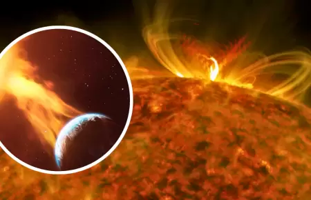 Erupcin solar impactara contra la Tierra.