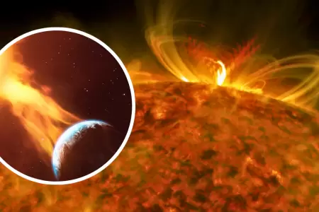 Erupcin solar impactara contra la Tierra.