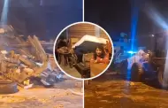 Demuelen 25 predios en Ate: Familias son desalojadas en operativo de recuperacin de espacios pblicos