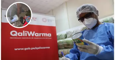 Qali Warma: Detectaron bacterias en escolares intoxicados