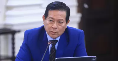 Premier Eduardo Arana.