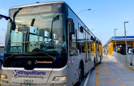 Flota del Metropolitano recin se renovar en el 2026.