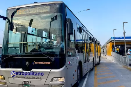 Flota del Metropolitano recin se renovar en el 2026.