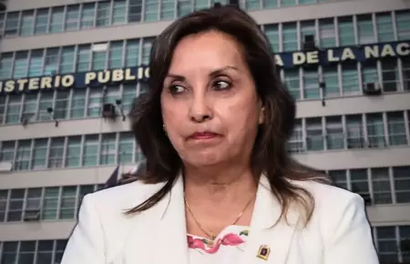 Fiscala presenta denuncia constitucional contra Boluarte.
