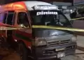 Presuntos extorsionadores balean combi en Independencia: Menor de seis años muere y chofer resulta herido