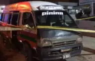 Presuntos extorsionadores balean combi en Independencia: Menor de seis aos muere y chofer resulta herido
