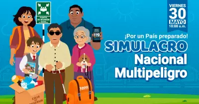 Simulacro Nacional Multipeligro "Por un país preparado".