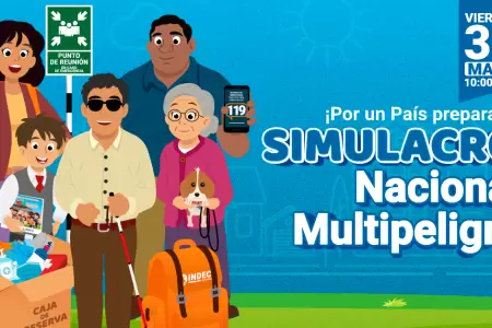 Simulacro Nacional Multipeligro "Por un pas preparado".