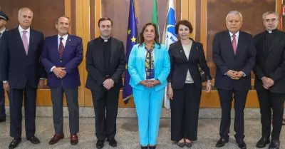 Comitiva peruana, liderada por Dina Boluarte, arribó a Roma.
