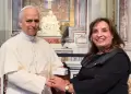 Dina Boluarte se reunió con el papa León XIV en la Basílica de San Pedro