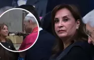 Dina Boluarte ocup lugar de honor durante la misa de entronizacin del papa Len XIV